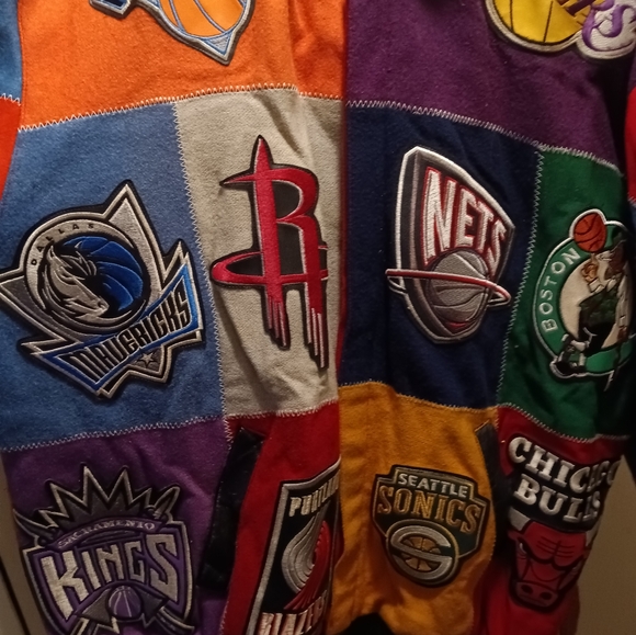 Jeff Hamilton original NBA jacket vintage - Picture 4 of 11
